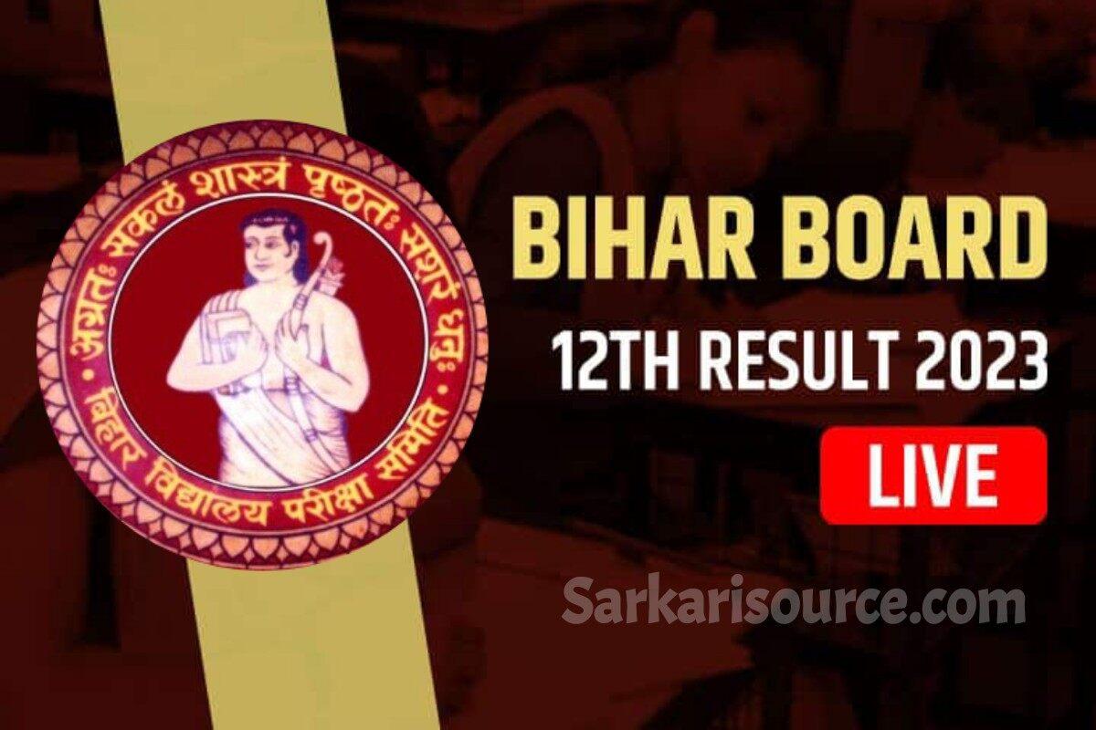 Bihar Board Class 12 Result 2023