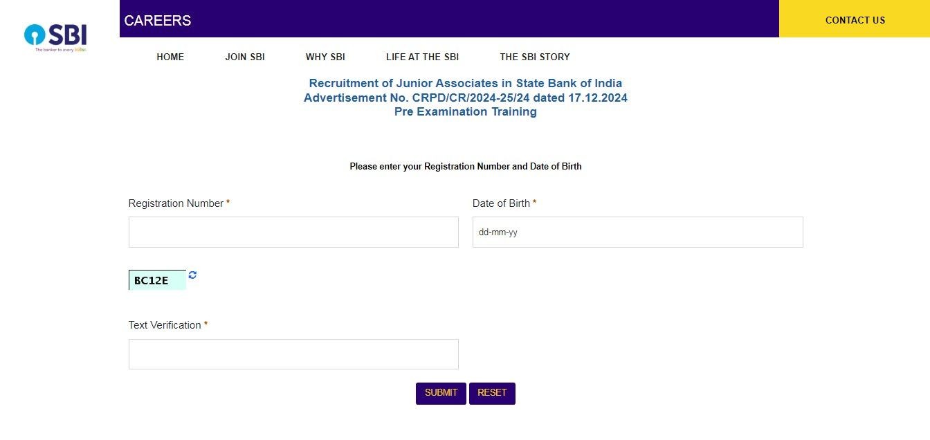 SBI Clerk Admit Card 2025