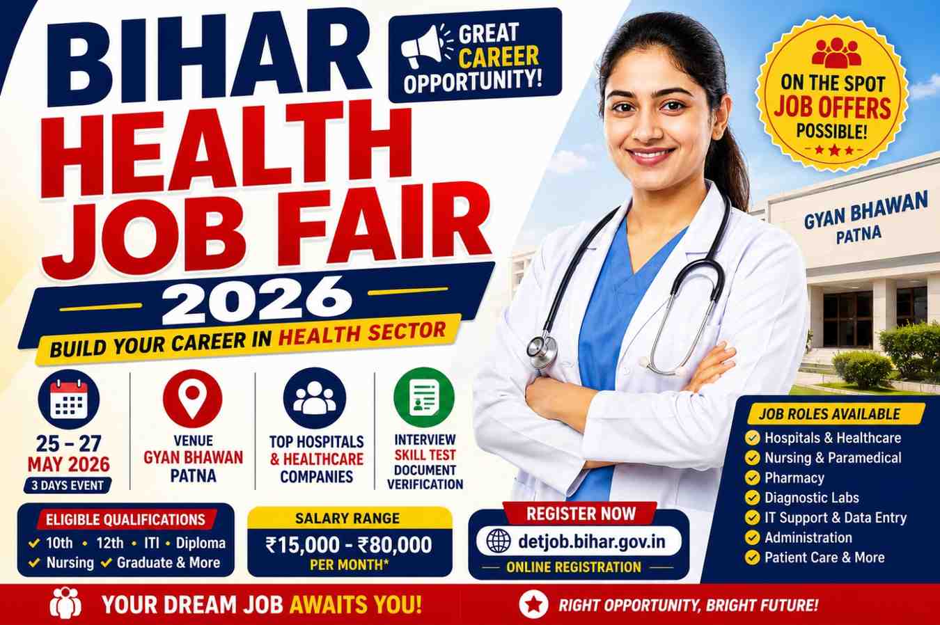 Bihar Health Job Fair 2026