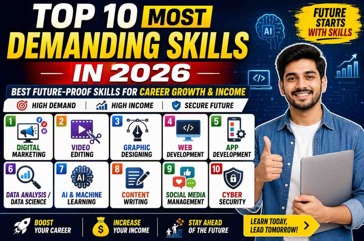 Top 10 Most Demanding Skills in 2026
