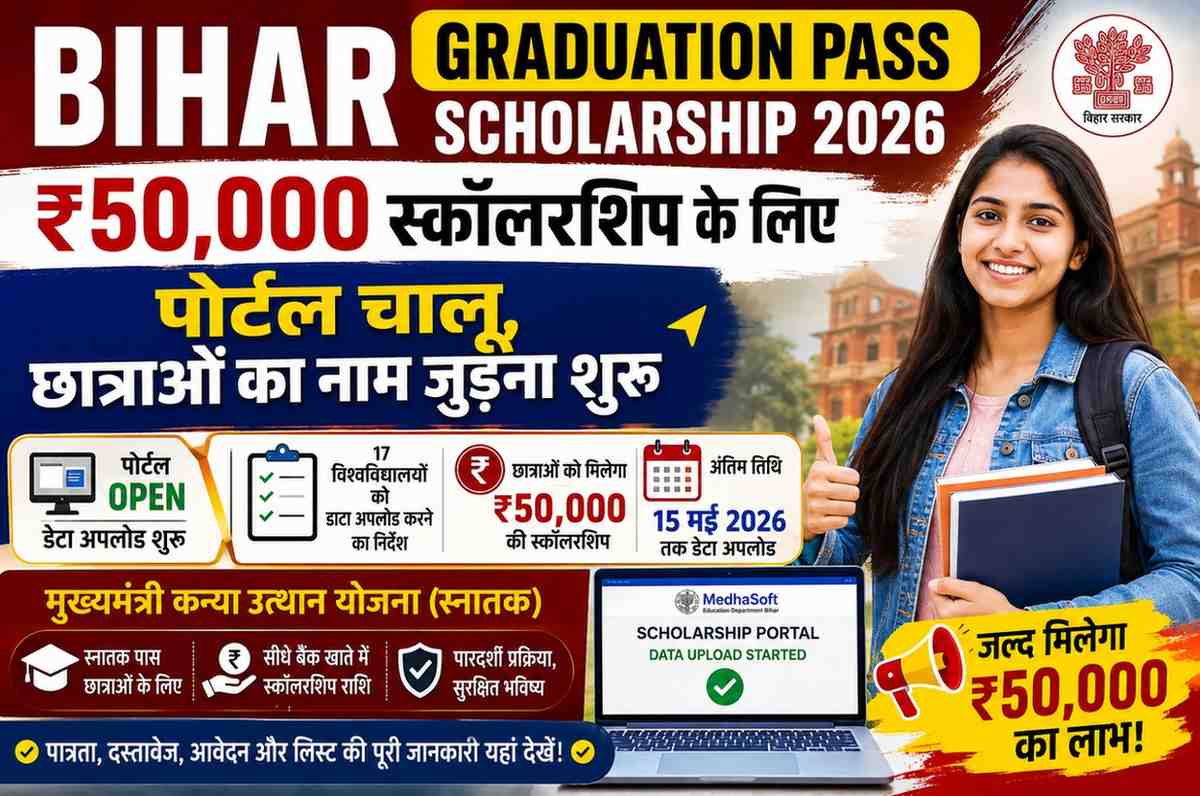 Bihar Graduation Pass Scholarship 2026