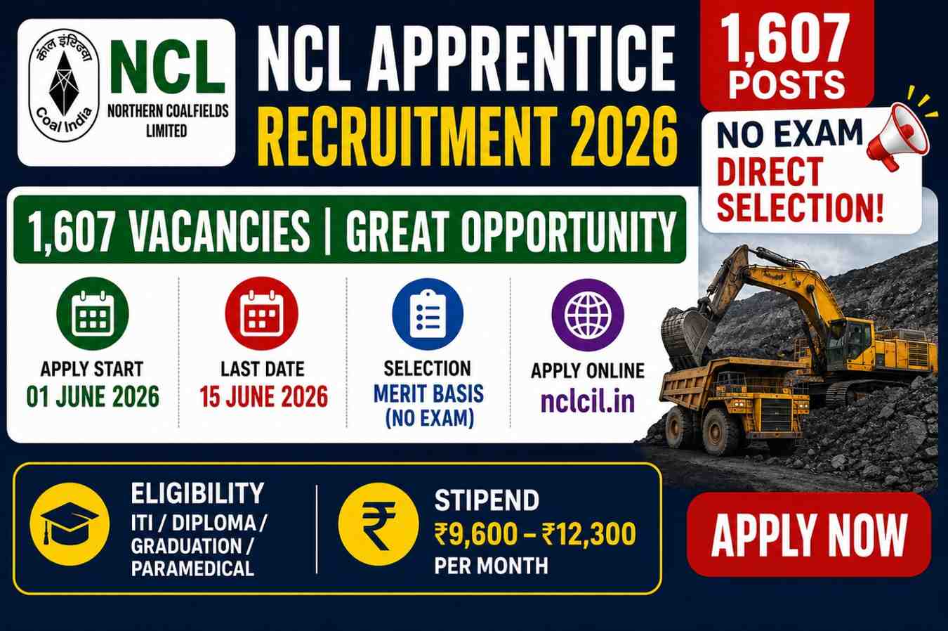 NCL Apprentice Recruitment 2026