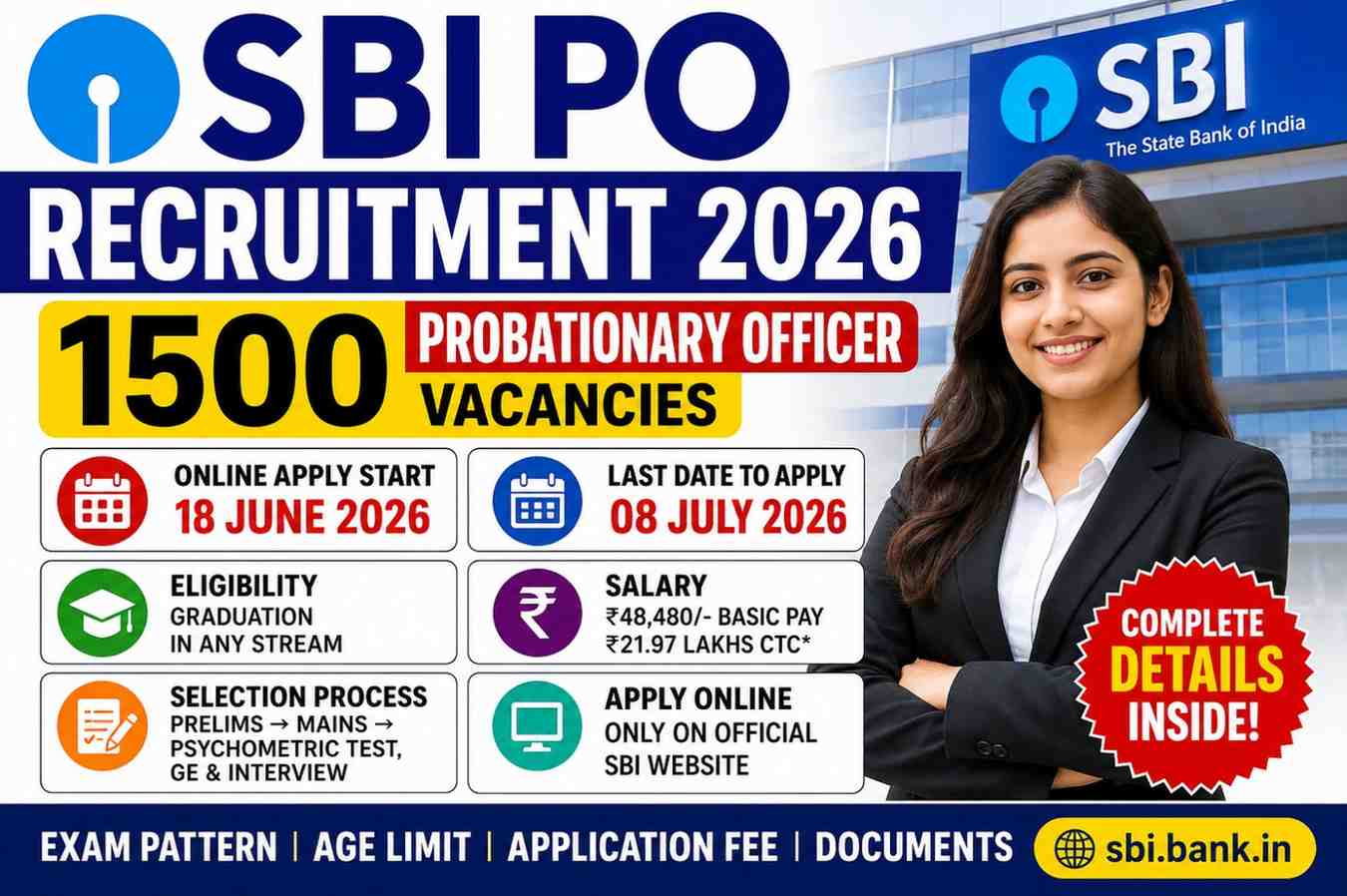SBI PO Recruitment 2026