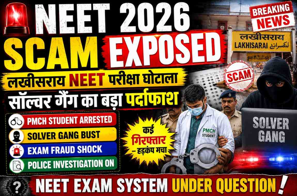 NEET 2026 Exam Scam Exposed