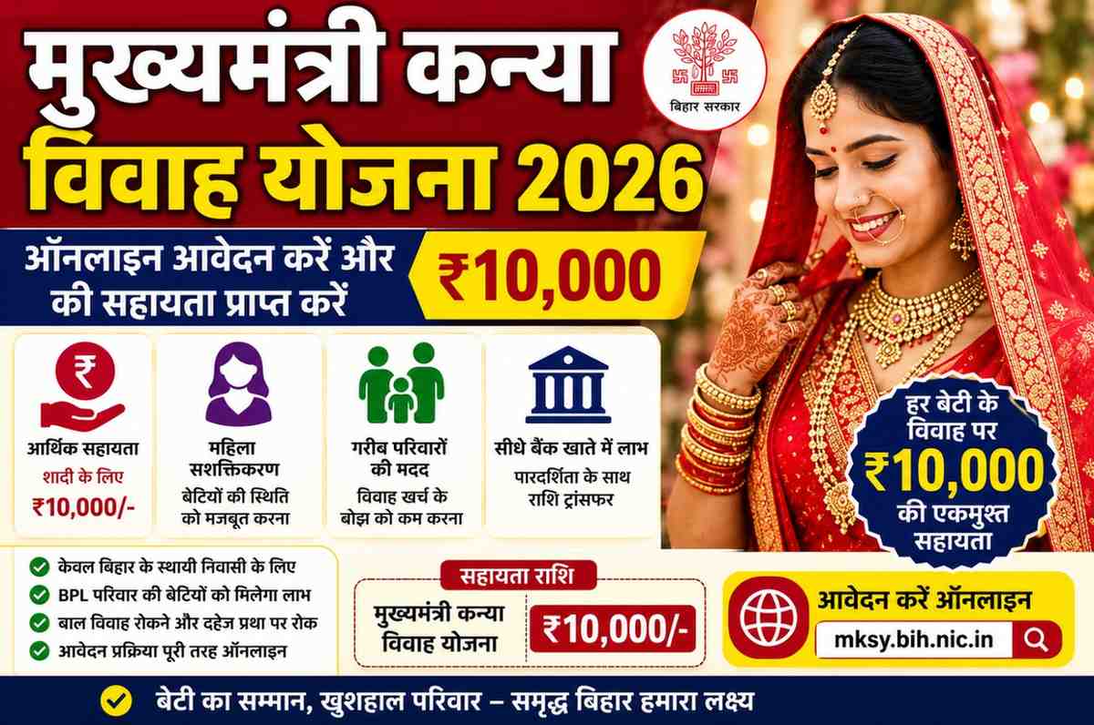 Mukhyamantri Kanya Vivah Yojana 2026