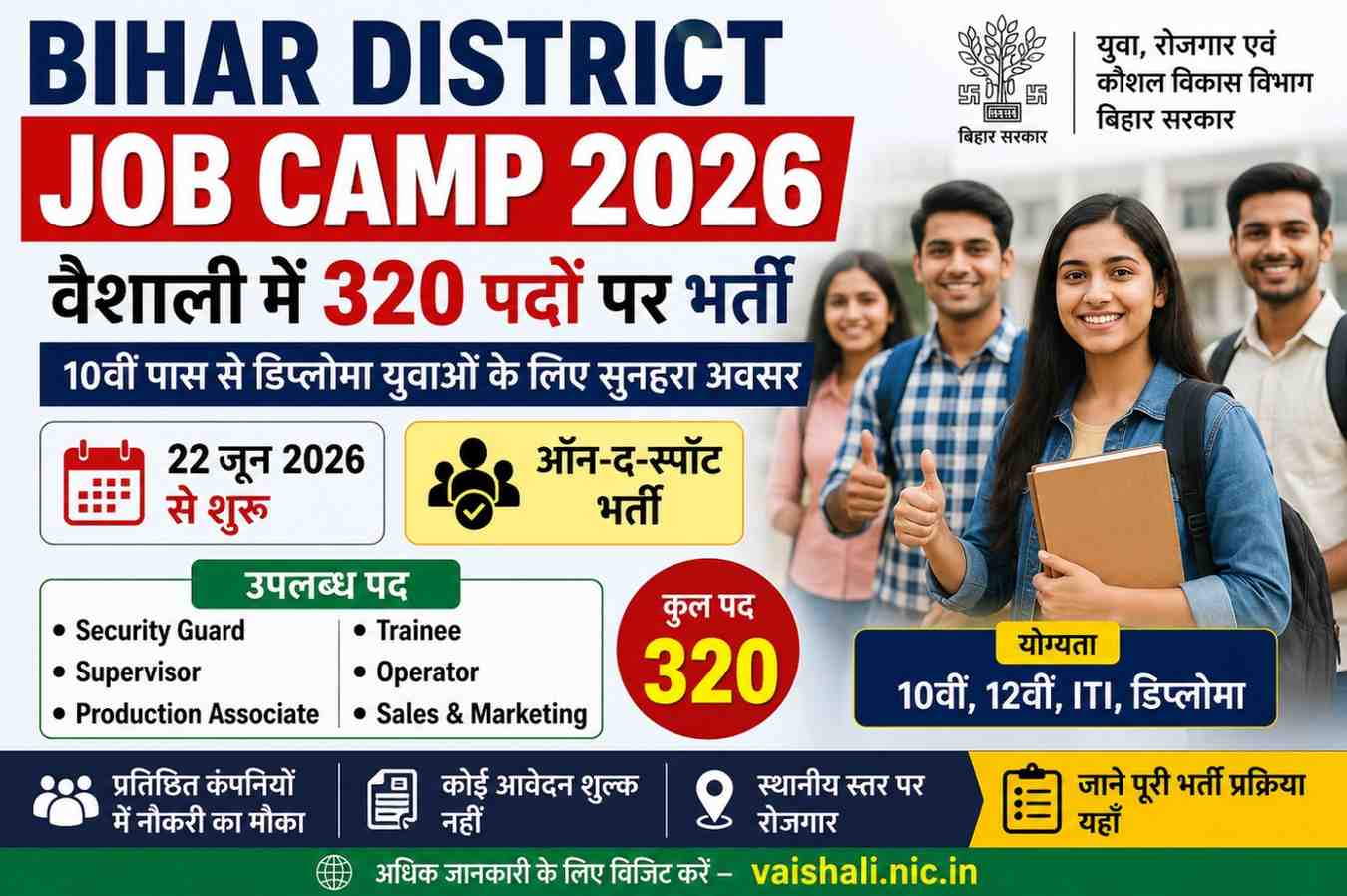 Bihar District Job Camp 2026