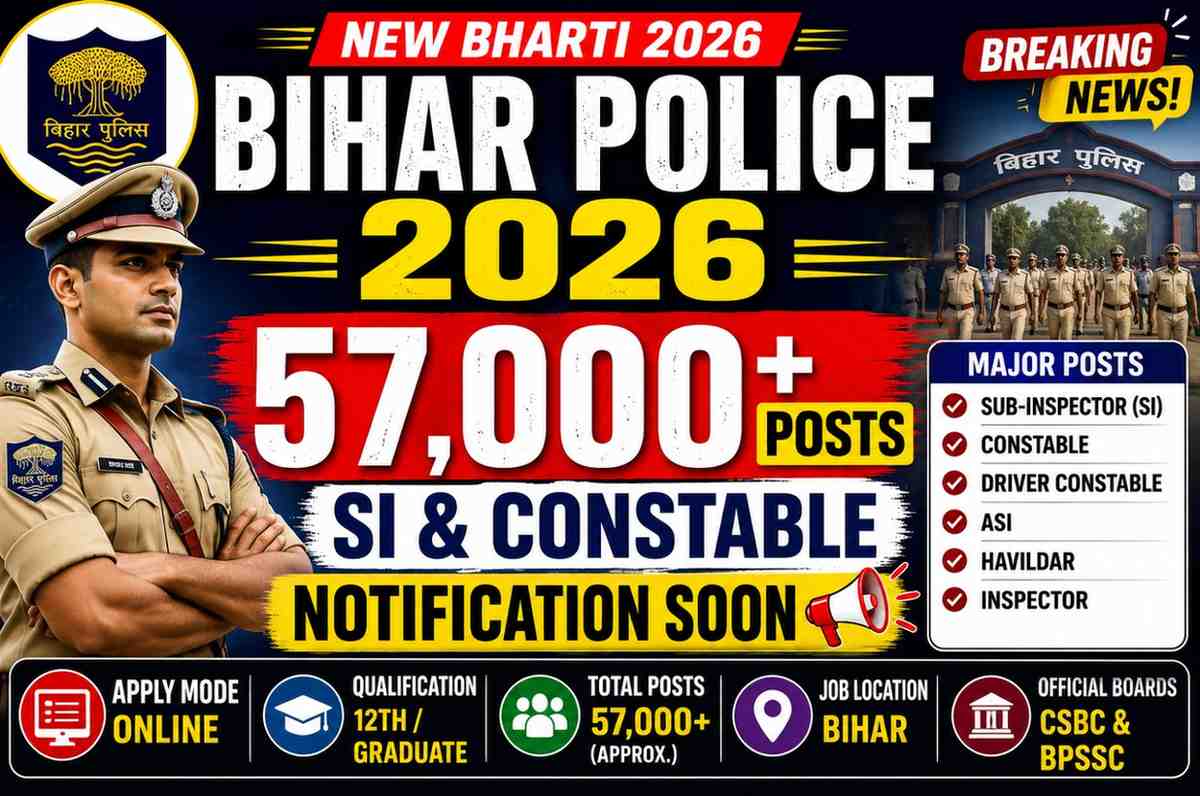Bihar Police New Bharti 2026