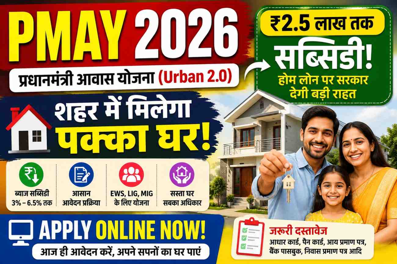 PM Awas Yojana Urban 2026