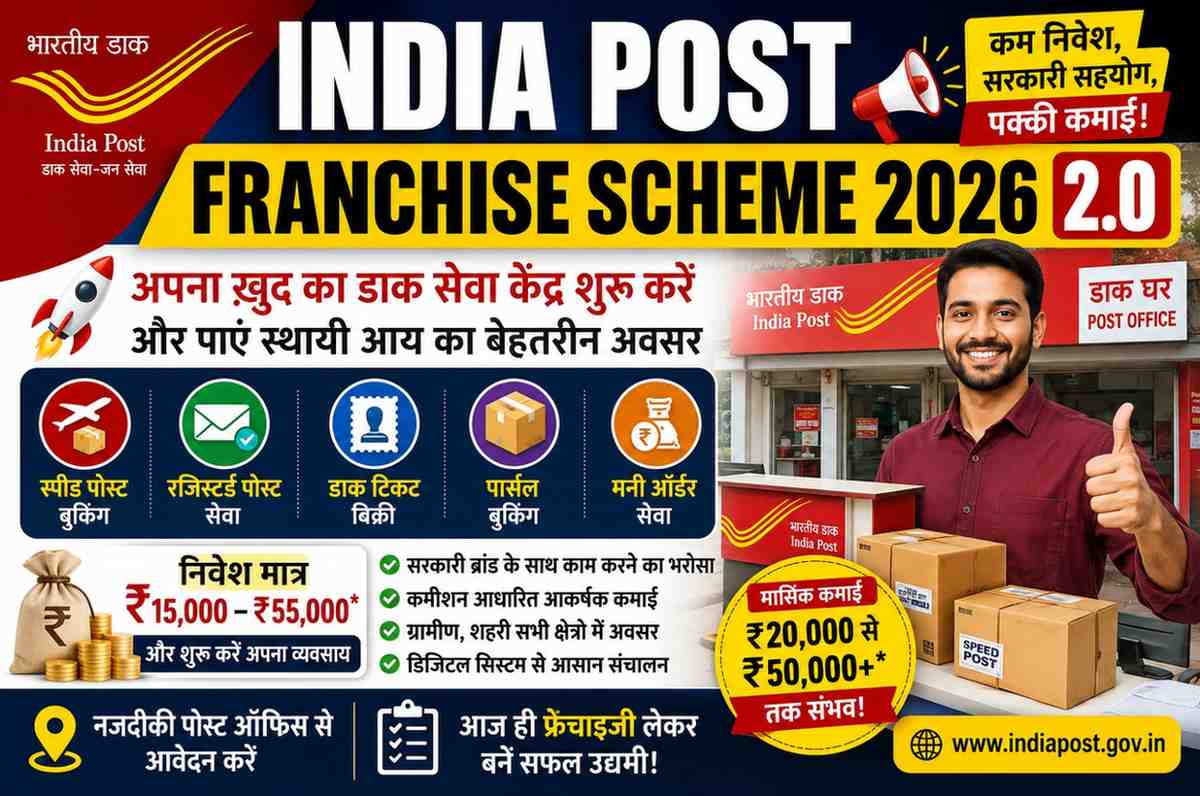 India Post Franchise Scheme 2026