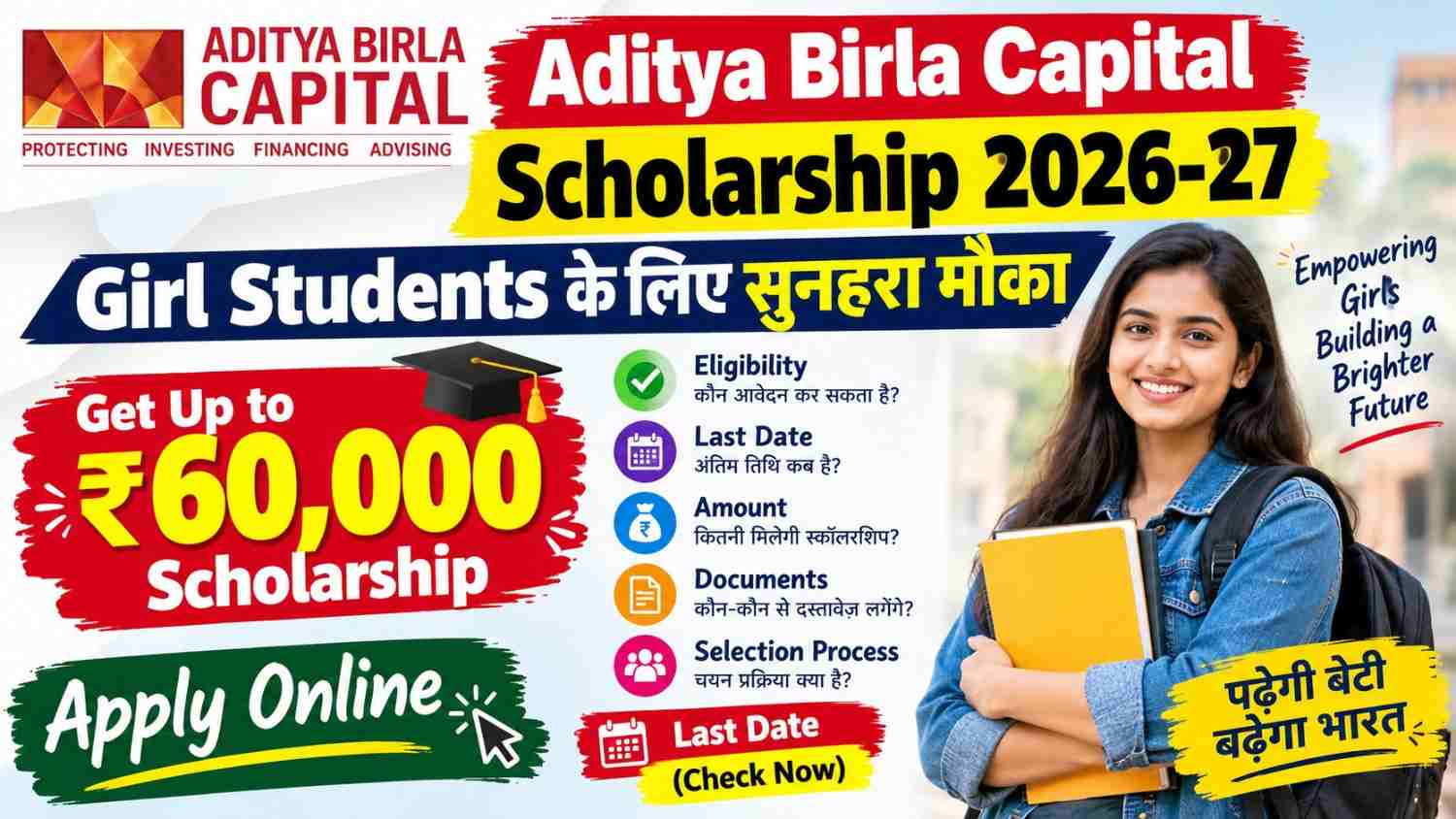Aditya Birla Capital Scholarship 2026-27